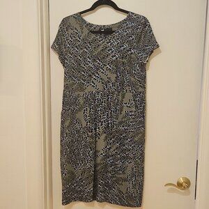 Lovely Nik+Zoe Lined Dress with Pockets! (Size: Large)